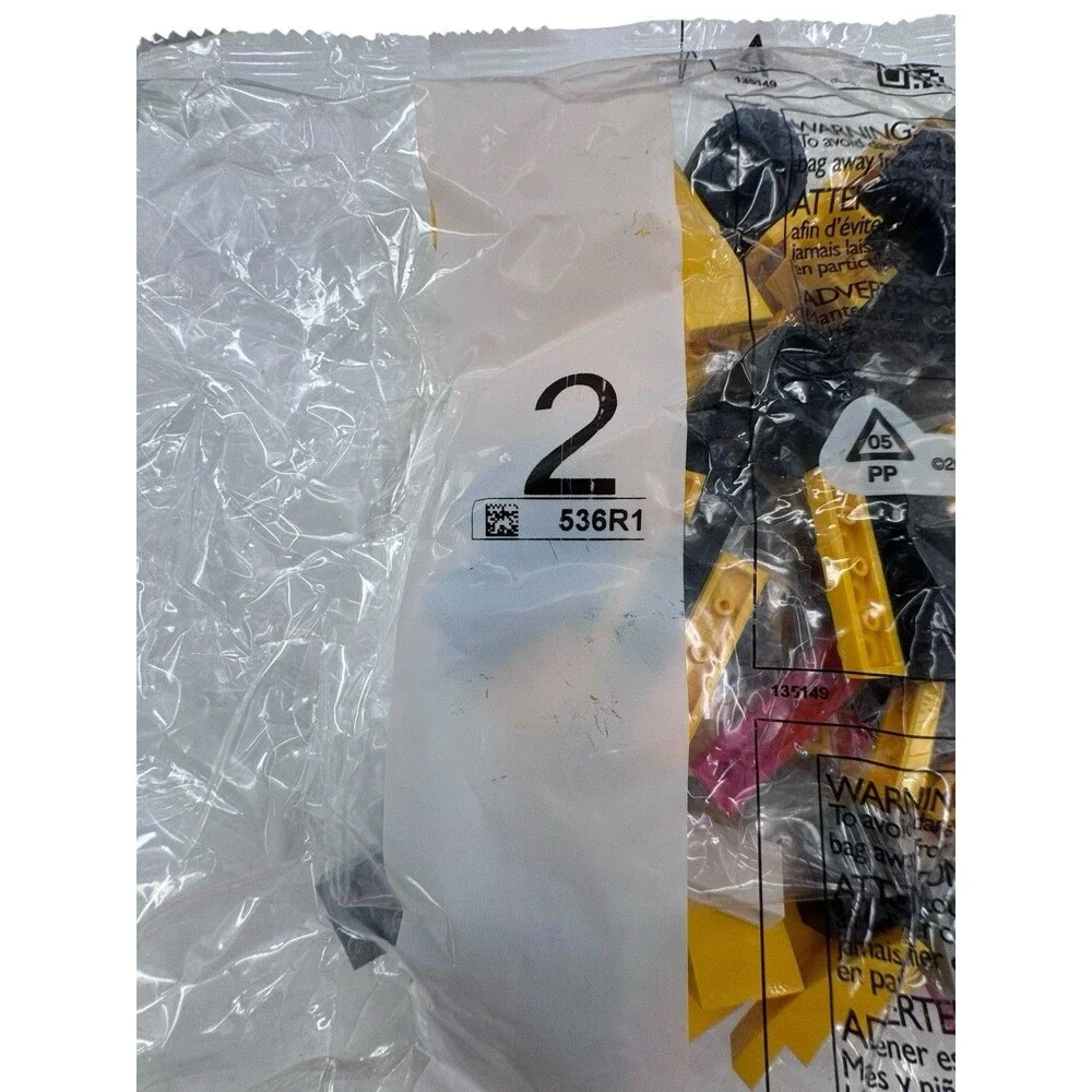 Lego Replacement Parts New Sealed Bag #2 - 536R1 2017 Lego Fast Shipping